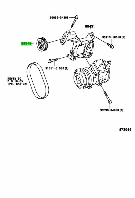 Idle pulley toyota перевод