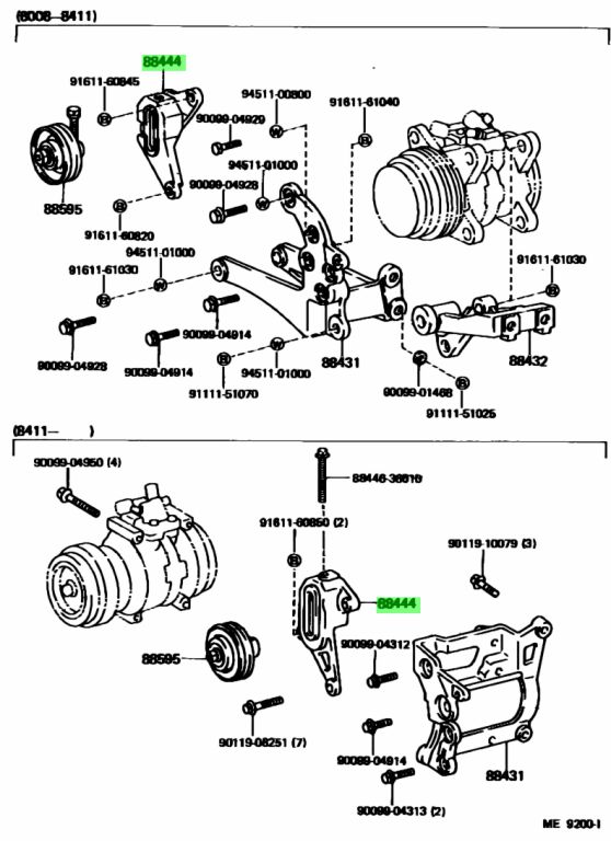 Idle pulley toyota перевод