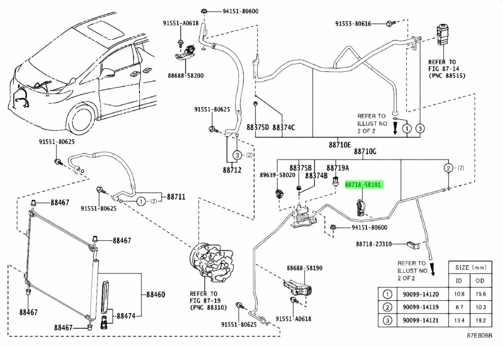 Buy Genuine Toyota 8871858101 (88718-58101) Clamp(For Cooler ...