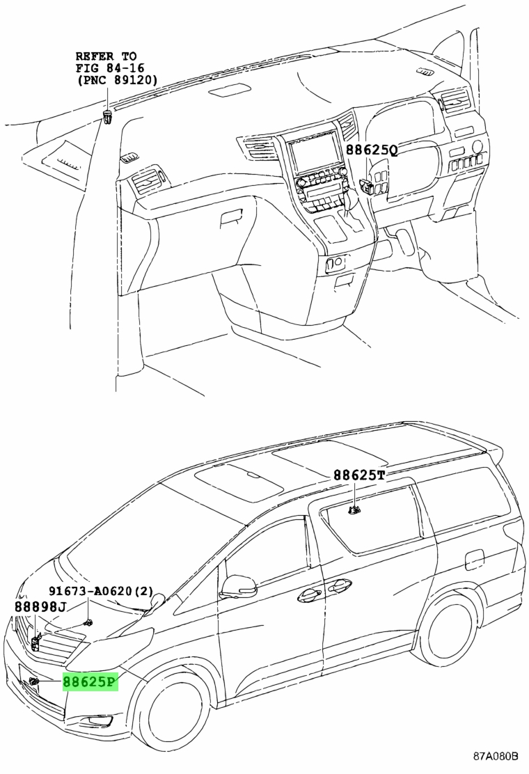 Ambient Air Temperature Sensor 8879022131 Compatible with Toyota 4Runner Matrix 