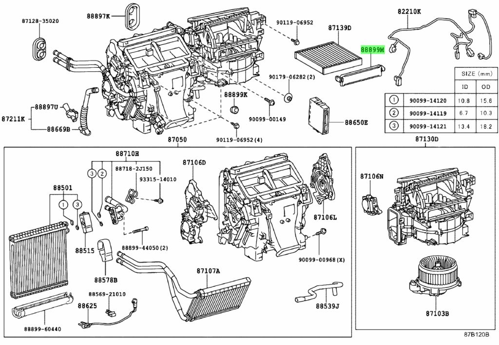 Toyota 88899 22280