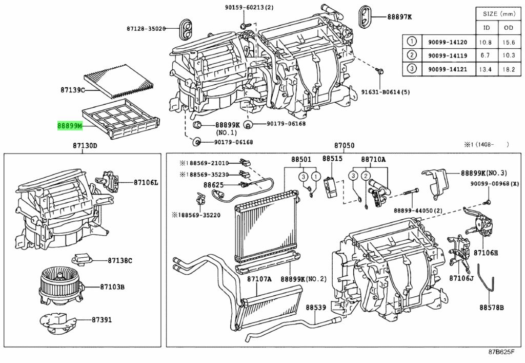 Toyota 88899 22280