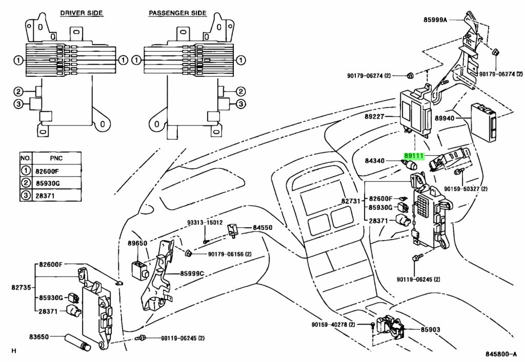 Buy Genuine Toyota 8910050K20 (89100-50K20) Computer, Network Gateway ...