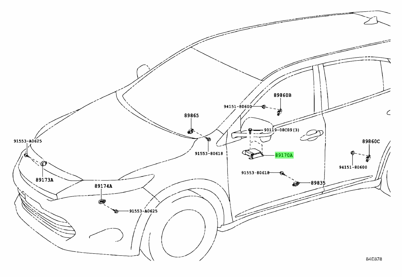 Электрические схемы toyota harrier