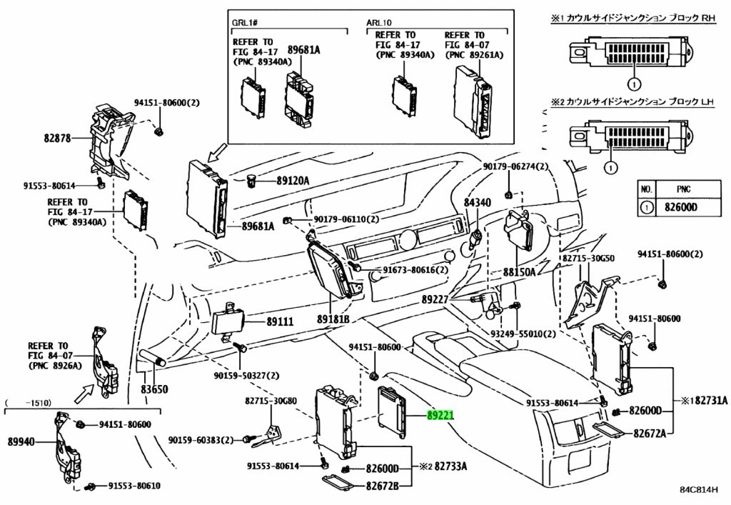 Buy Genuine Toyota 8922030430 (89220-30430) Computer, Multiplex Network ...