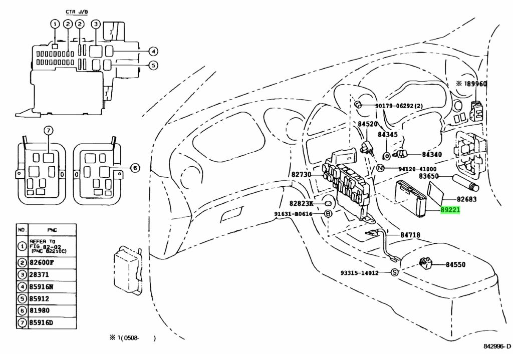 Buy Genuine Toyota 8922120010 (89221-20010) Computer, Multiplex Network ...