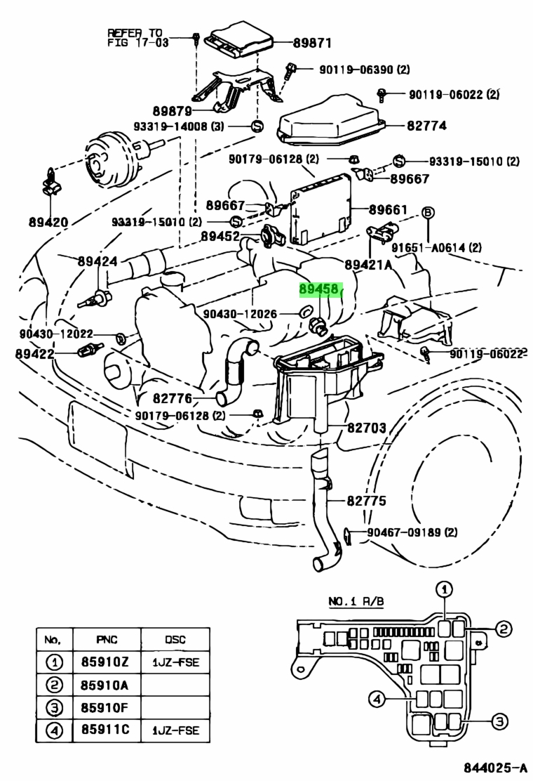 Buy Genuine Toyota 8945822010 (89458-22010) Sensor, Fuel