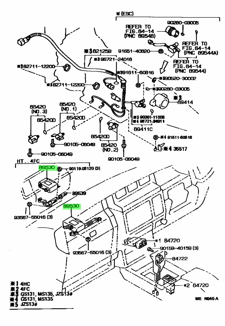 Buy Genuine Toyota 8953030500 89530 30500 Computer Assy Transmission