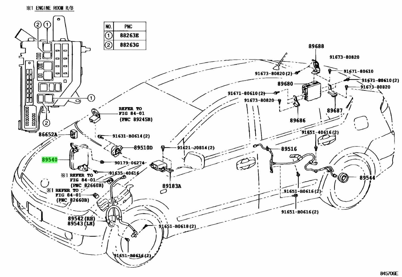 Buy Genuine Toyota 8954047120 (89540-47120) Computer Assy, Skid Control ...