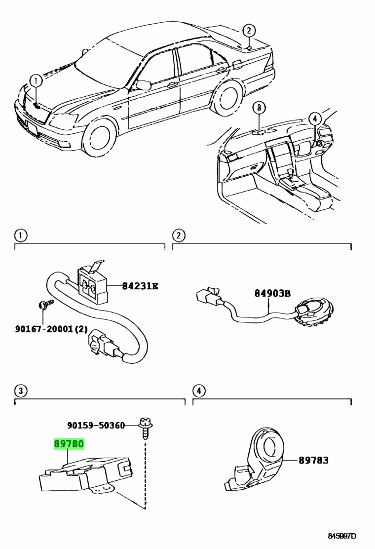 Toyota89780-30030(8978030030)