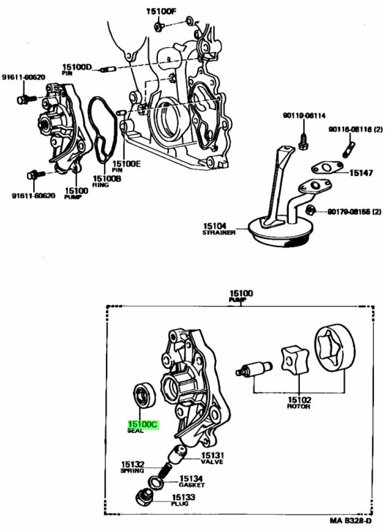 Buy Genuine Toyota 9002921020 (90029-21020) Seal (For Oil Pump). Prices ...