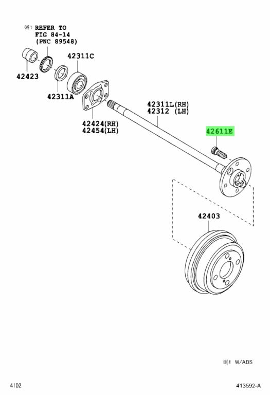 Buy Genuine Toyota 9004912055 (90049-12055) Bolt, Hub. Prices, fast  shipping, photos, weight - Amayama