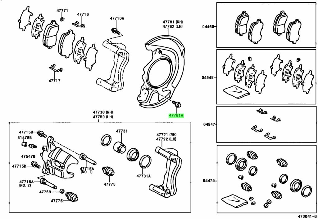 Genuine Toyota 9010906134 - BOLT (FOR DUST COVER TO STEERING KNUCKLE ARM SETTING)