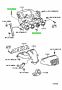 Genuine Toyota 9011606136 - BOLT, DOUBLE SIDED