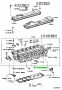 Genuine Toyota 9011608349 - BOLT, DOUBLE SIDED