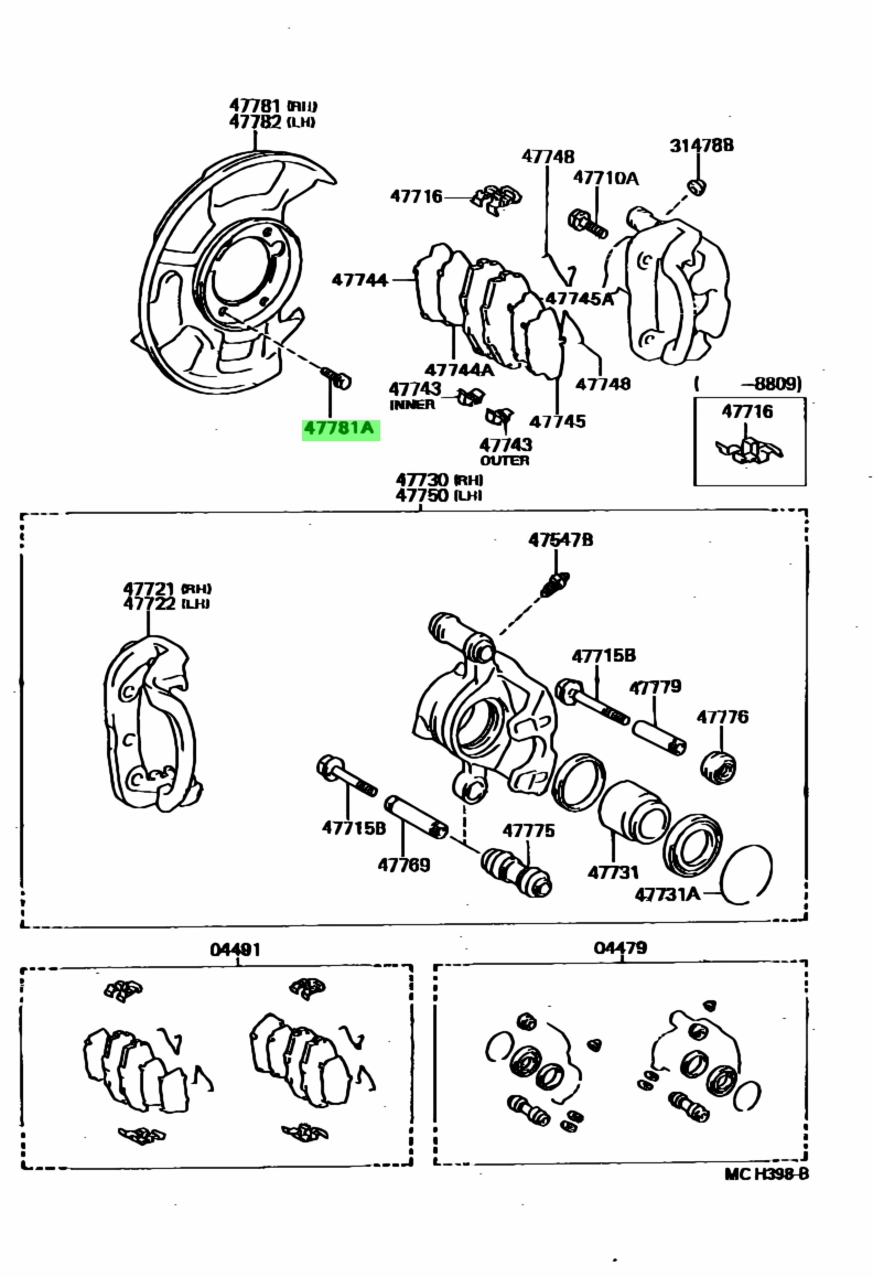  Toyota 9011908571 90119 08571 