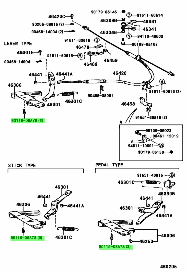 Buy Genuine Toyota 9011908A78 90119 08A78 Bolt Prices Fast Shipping