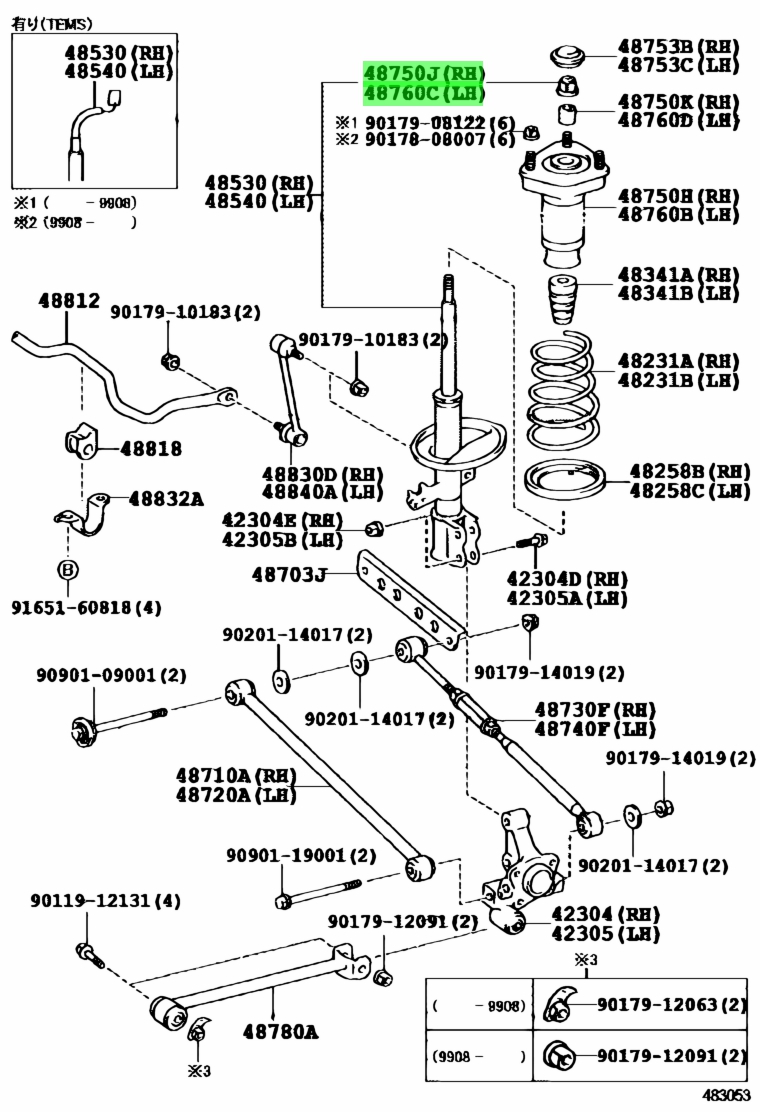 Buy Genuine Toyota 9017714001 (90177-14001) Nut. Prices, Fast Shipping 