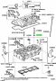 Genuine Toyota 9020110136 - WASHER, PLATE (FOR CYLINDER HEAD SET)