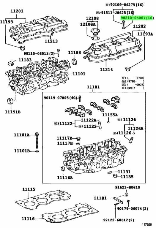 Toyota 90210 08020