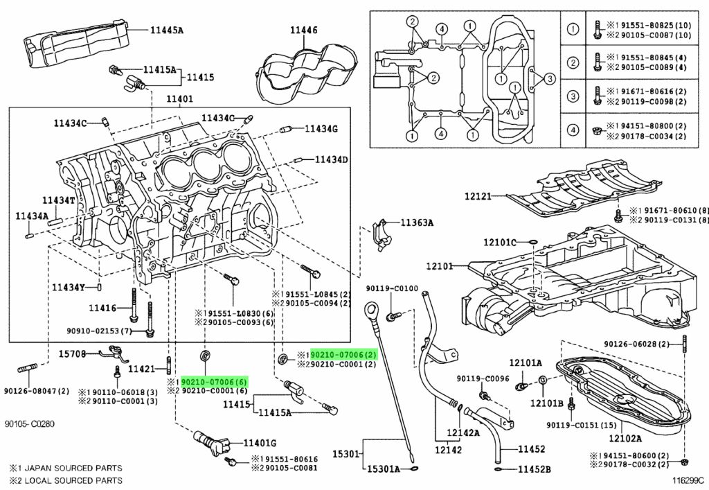 Buy Genuine Toyota 9021007006 (90210-07006) Seal. Prices, fast shipping ...