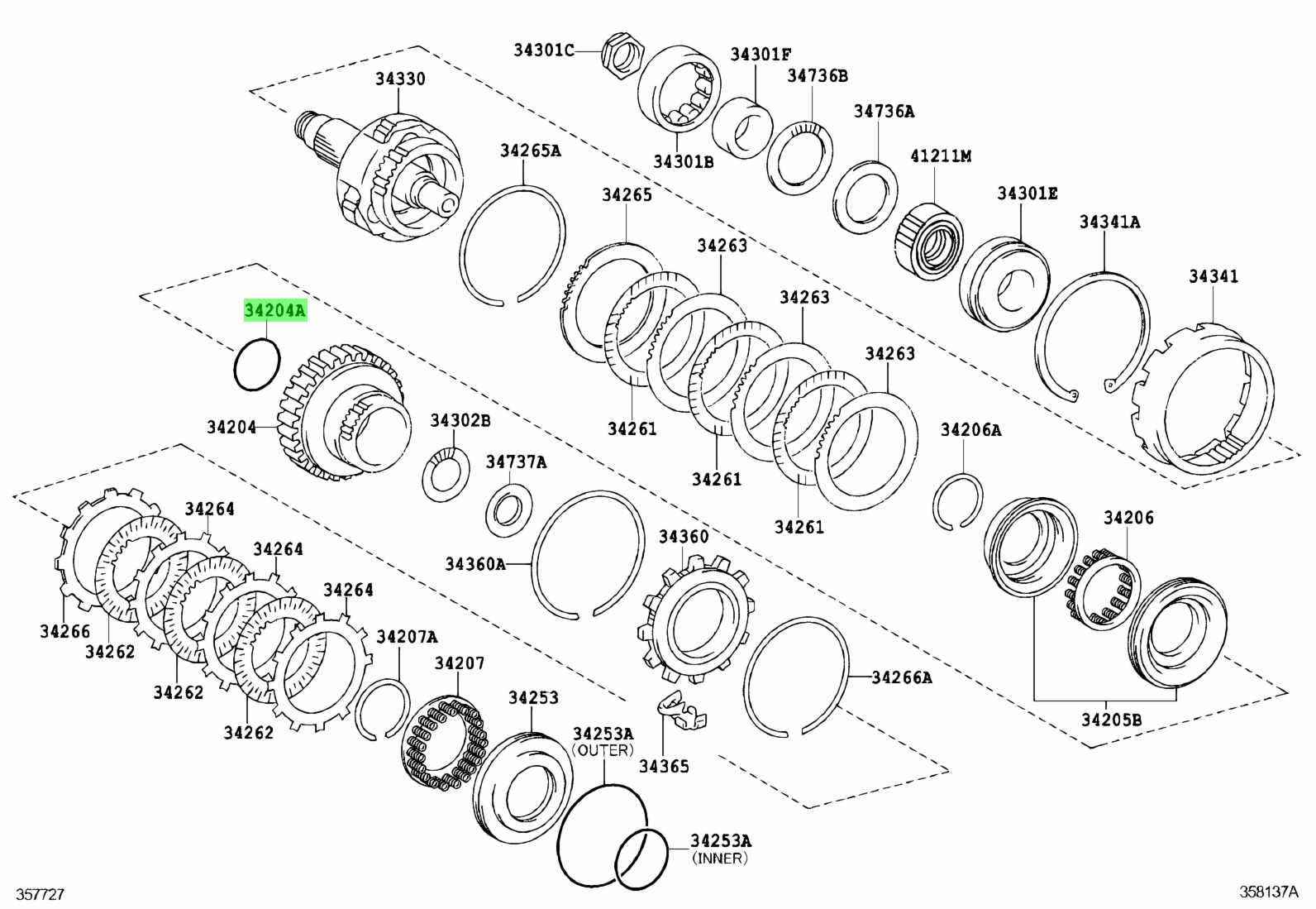 Buy Genuine Toyota 9030144004 (90301-44004) Ring, O. Prices, fast ...