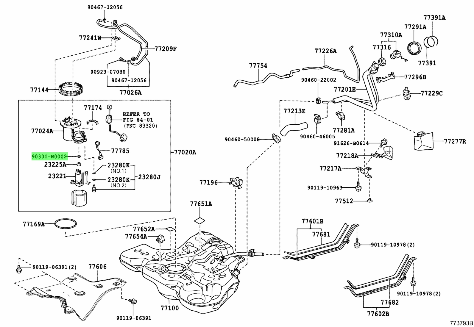 Toyota 90301 07020