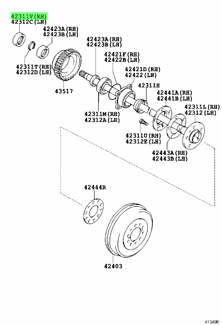 Buy Genuine Toyota 90310T0006 (90310-T0006) Seal, Oil. Prices, fast ...