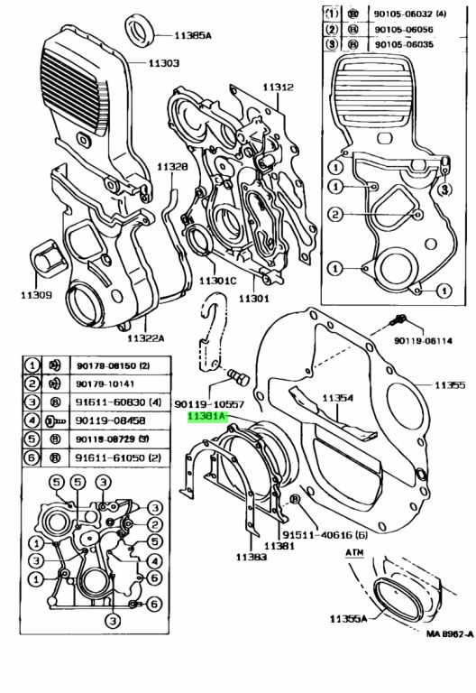 Toyota 90311 75007