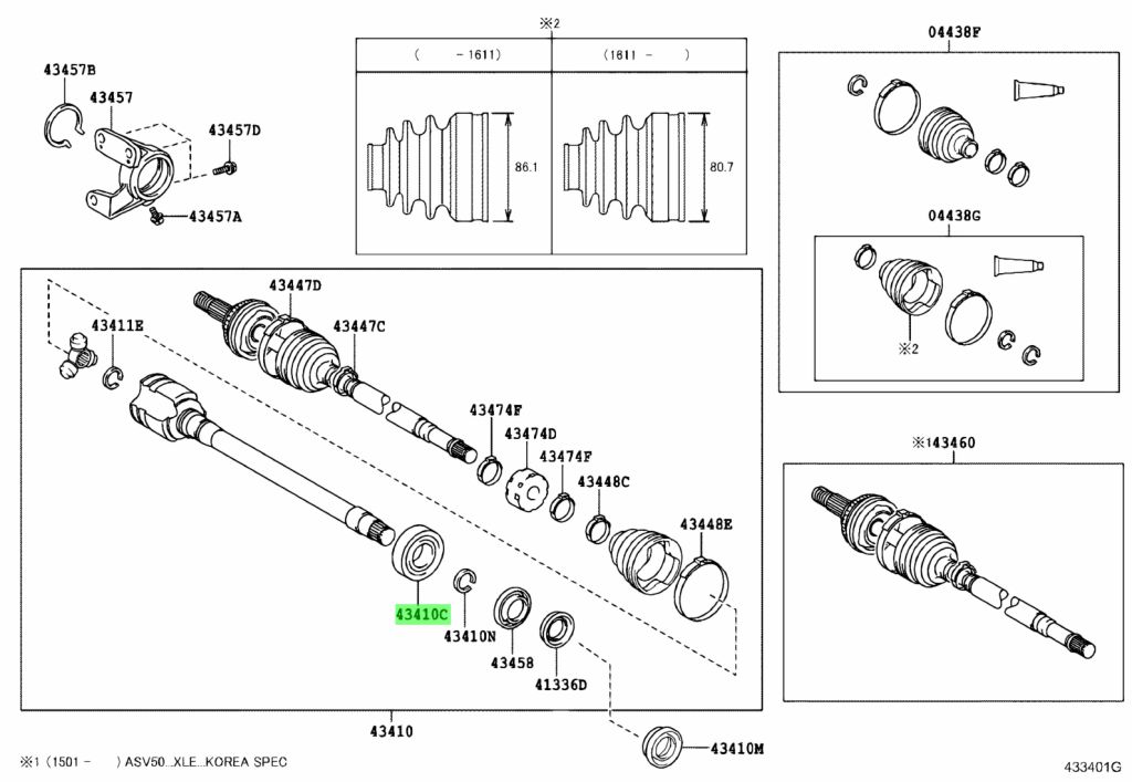 Купить Toyota 90363A0004 (90363-A0004) Подшипник Роликовый. Цены ...