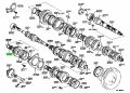 Genuine Toyota 9036426004 - BEARING, NEEDLE ROLLER (FOR 4TH GEAR)