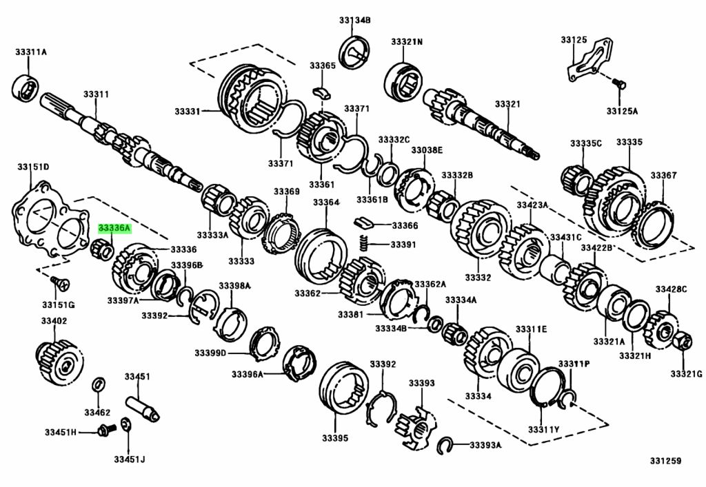 Buy Genuine Toyota Bearing Needle Roller For