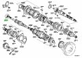 Genuine Toyota 9036525017 - BEARING (FOR INPUT SHAFT FRONT)