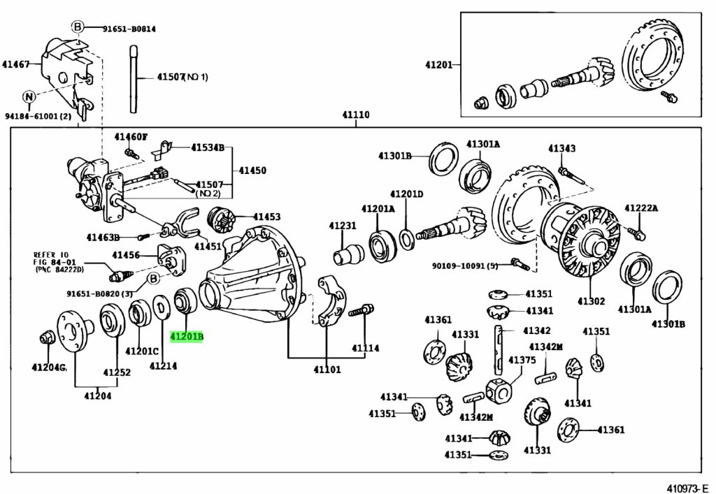 Buy Genuine Toyota 9036630071 (90366-30071) Bearing (For Rear Drive ...