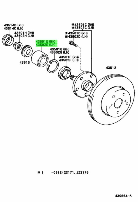 Toyota 90369 43008