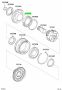 Genuine Toyota 9036972001 - BEARING (FOR COUNTER DRIVE GEAR)