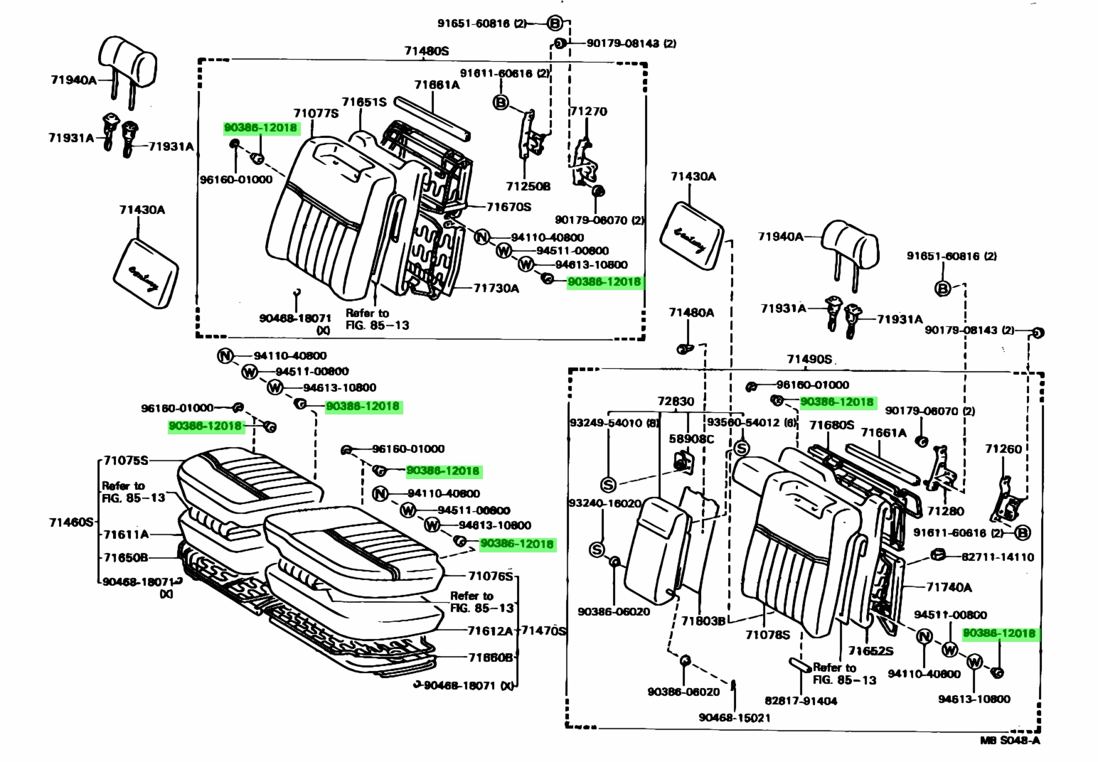 90386 12022 toyota