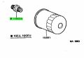 Genuine Toyota 9040419002 - UNION (FOR OIL FILTER)