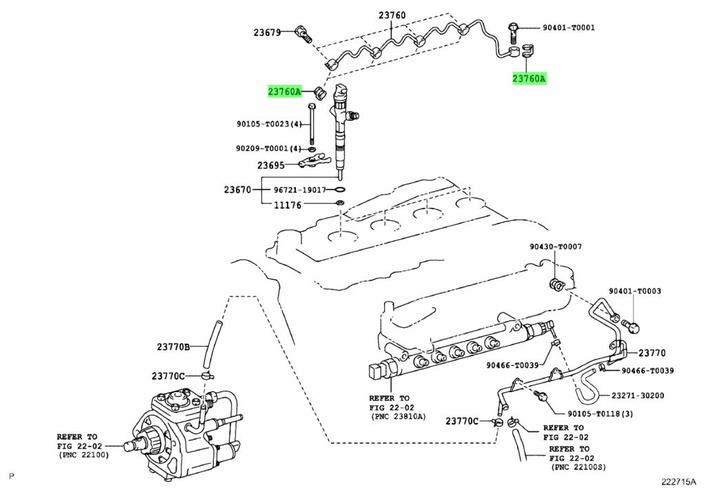 Toyota lexus 90430t0008