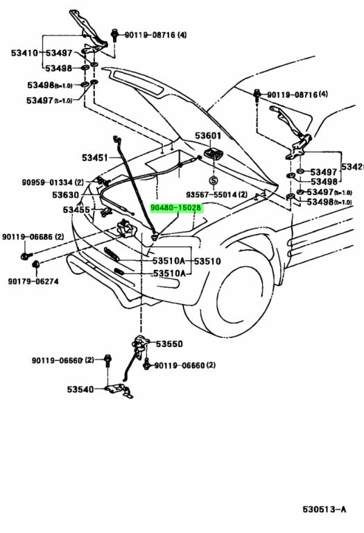 Toyota 90480 15027