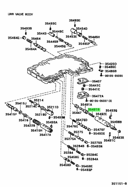 Toyota 90501 35037