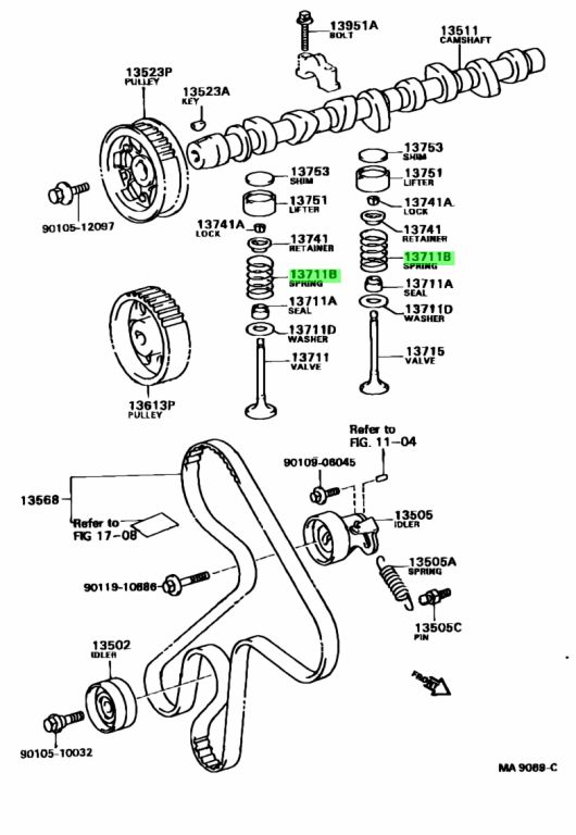 Toyota 90501 35037