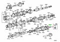 Genuine Toyota 9052022016 - RING, SHAFT SNAP (FOR COUNTER GEAR REAR)