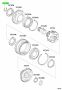 Genuine Toyota 9052034032 - RING, SNAP (FOR PLANETARY SUN GEAR)