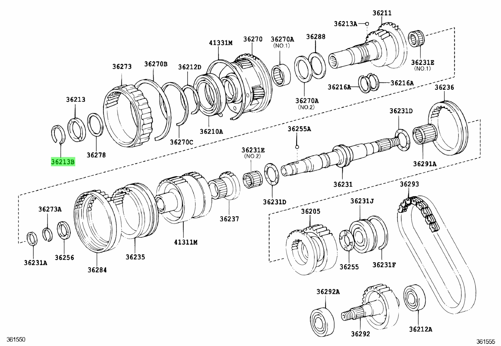 Buy Genuine Toyota 9052044010 (90520-44010) Ring, Shaft Snap (For ...