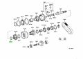 Genuine Toyota 9052048002 - RING, SHAFT SNAP (FOR MANUAL TRANSFER PLANETARY GEAR)