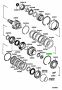 Genuine Toyota 9052099031 - RING, SHAFT SNAP (FOR UNDERDRIVE 1 WAY CLUTCH)