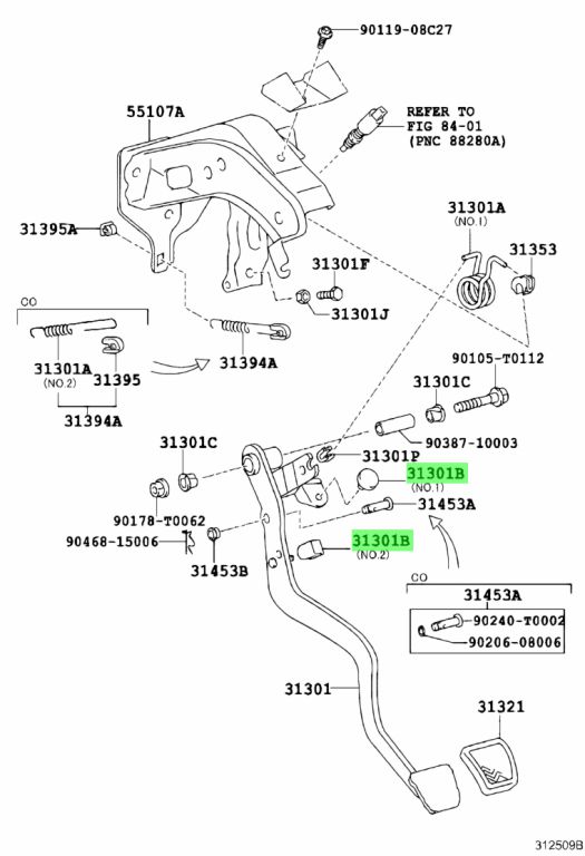 Buy Genuine Toyota 90541T0005 (90541-T0005) Cushion, No.1 (For Clutch ...