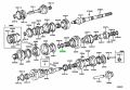 Genuine Toyota 9056039002 - SPACER (FOR 1ST GEAR BEARING)
