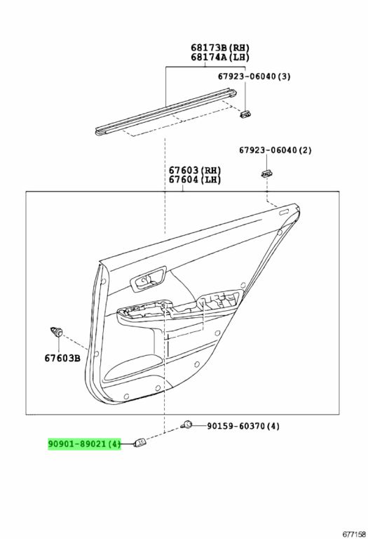 8085089922 nissan клипса пластиковая